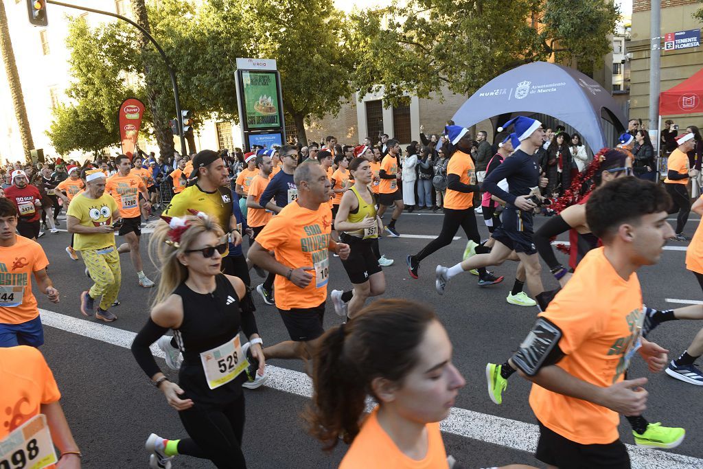 La San Silvestre 2025 en Murcia, en fotografías