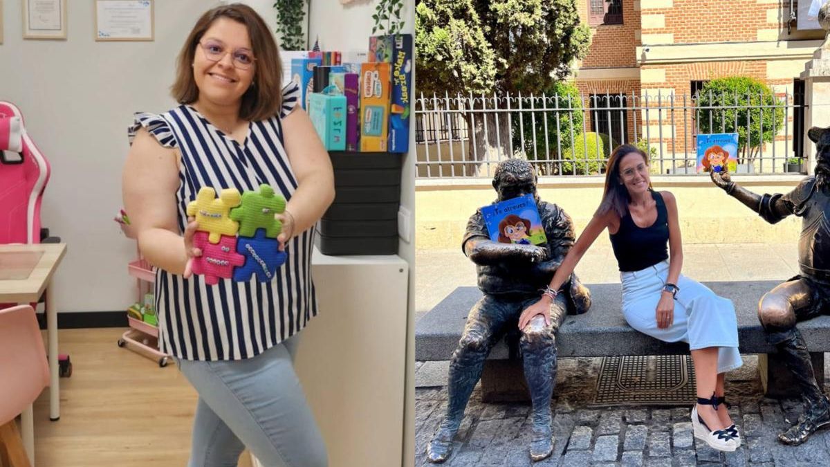 Susana Carla Weber Laviña (izquierda) y Esther Miguélez Palomo (derecha)