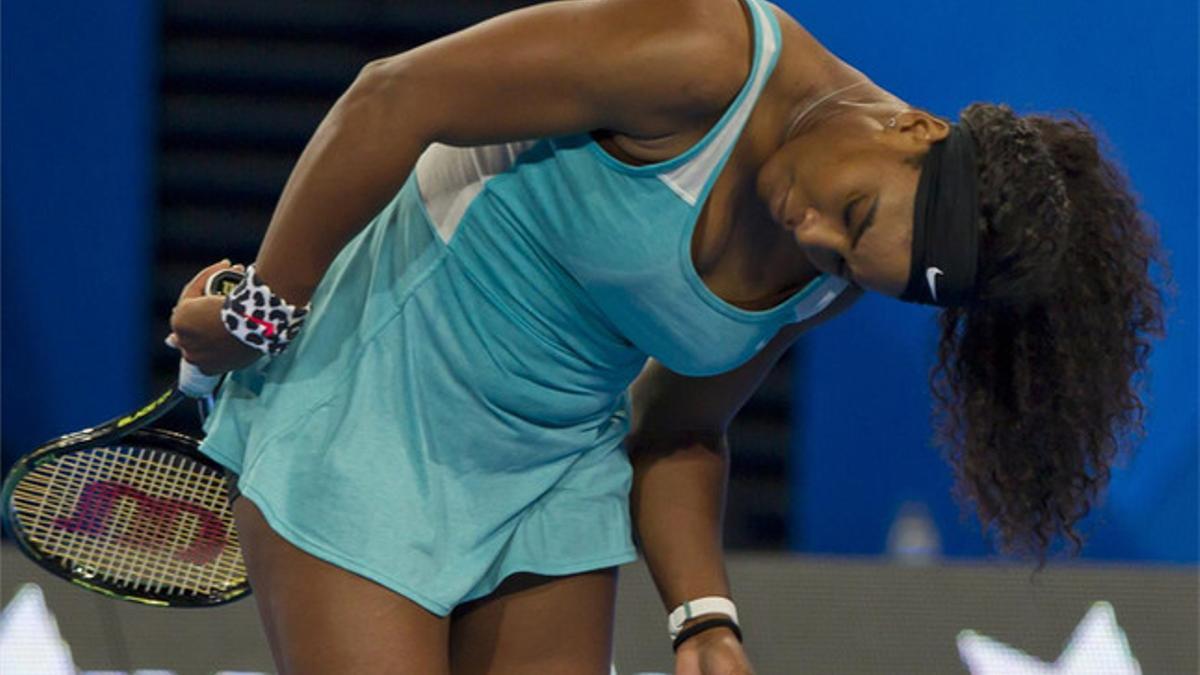 Serena Williams volteó el marcador tras tomar un café