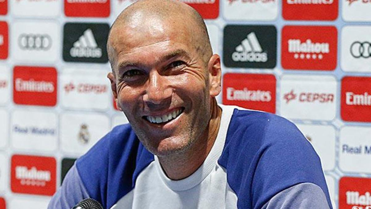 Zidane habló ante los medios en Montreal