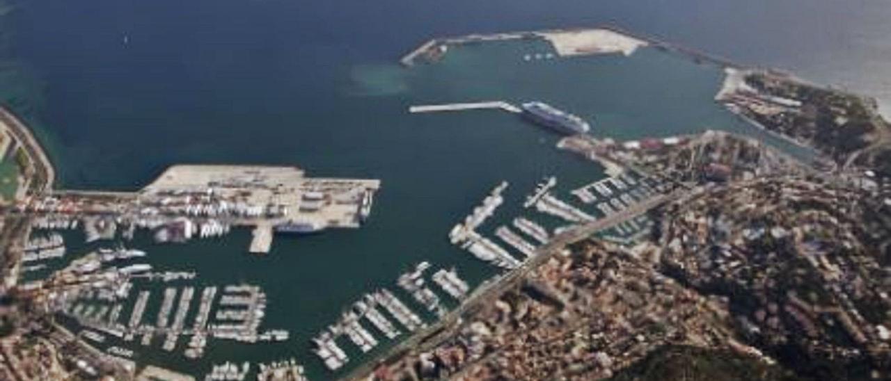 El plan de inversiones del puerto de Palma prevé trasladar toda la actividad de pasaje y carga rodada al Dique del Oeste.