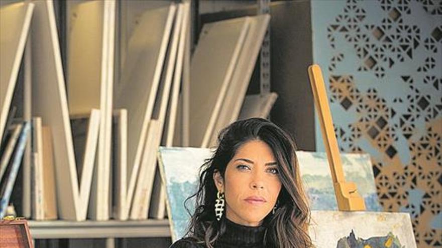 El arte de la castellonense Cristina Babiloni se expone en la prestigiosa sala Parés de Barcelona