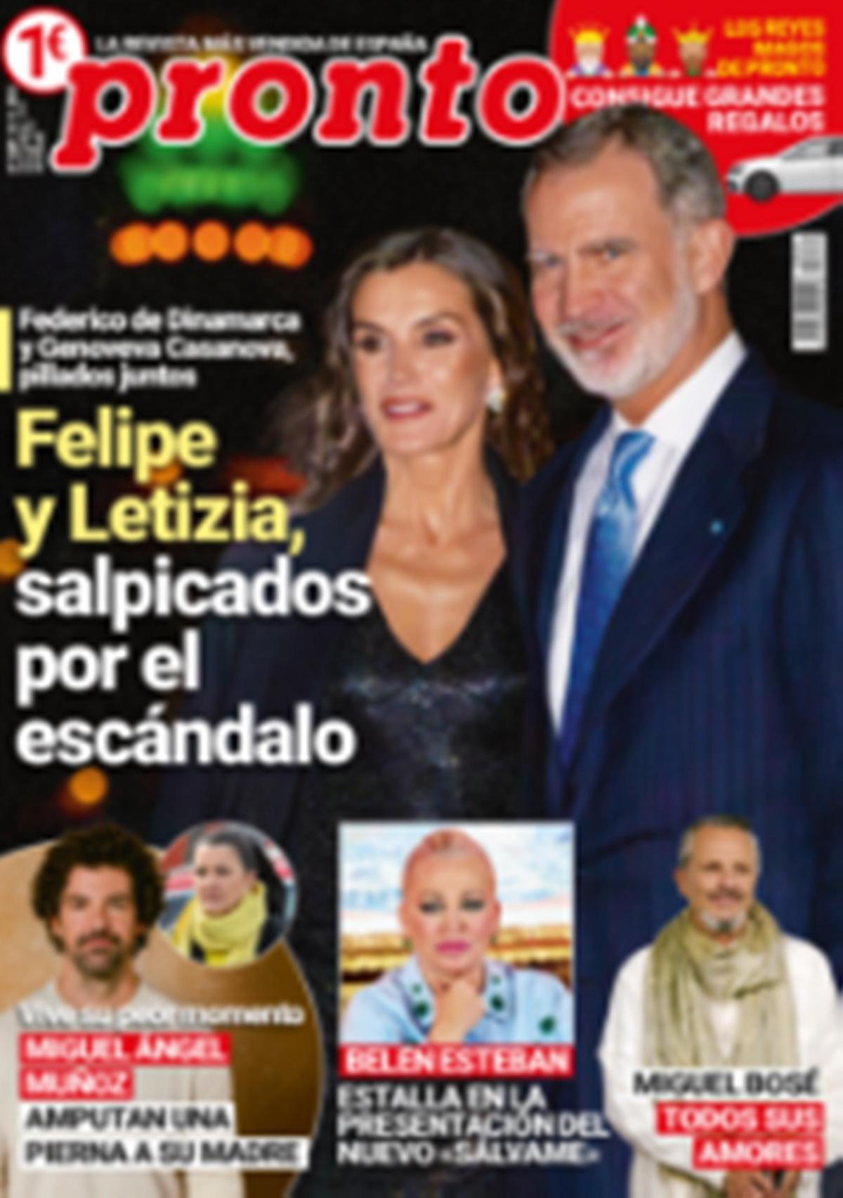 Portada de la revista PRONTO del 13 de noviembre de 2023
