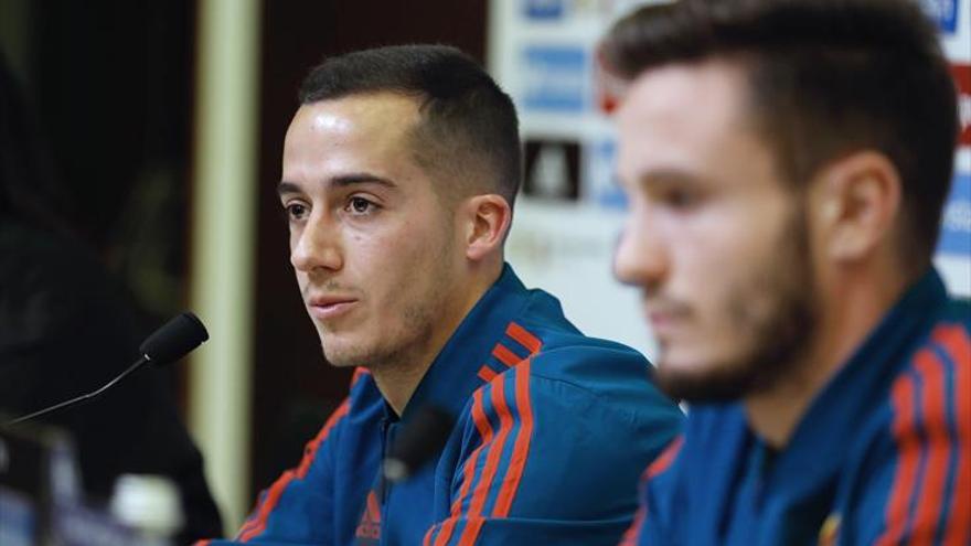 Lucas Vázquez: «Si está Messi, mejor»