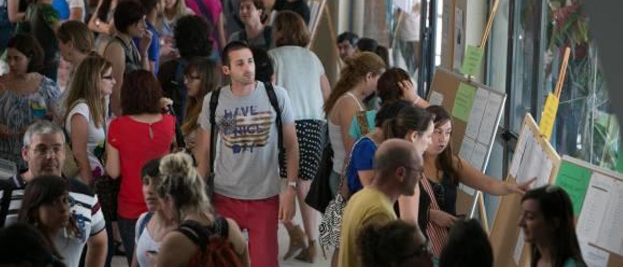 Más de 14.200 opositores para 655 plazas de profesores