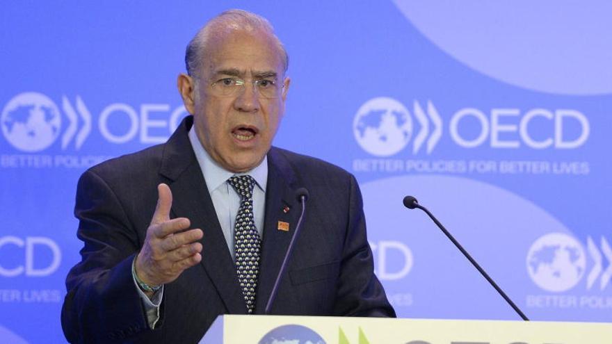 El presidente de la OCDE, Ángel Gurría.