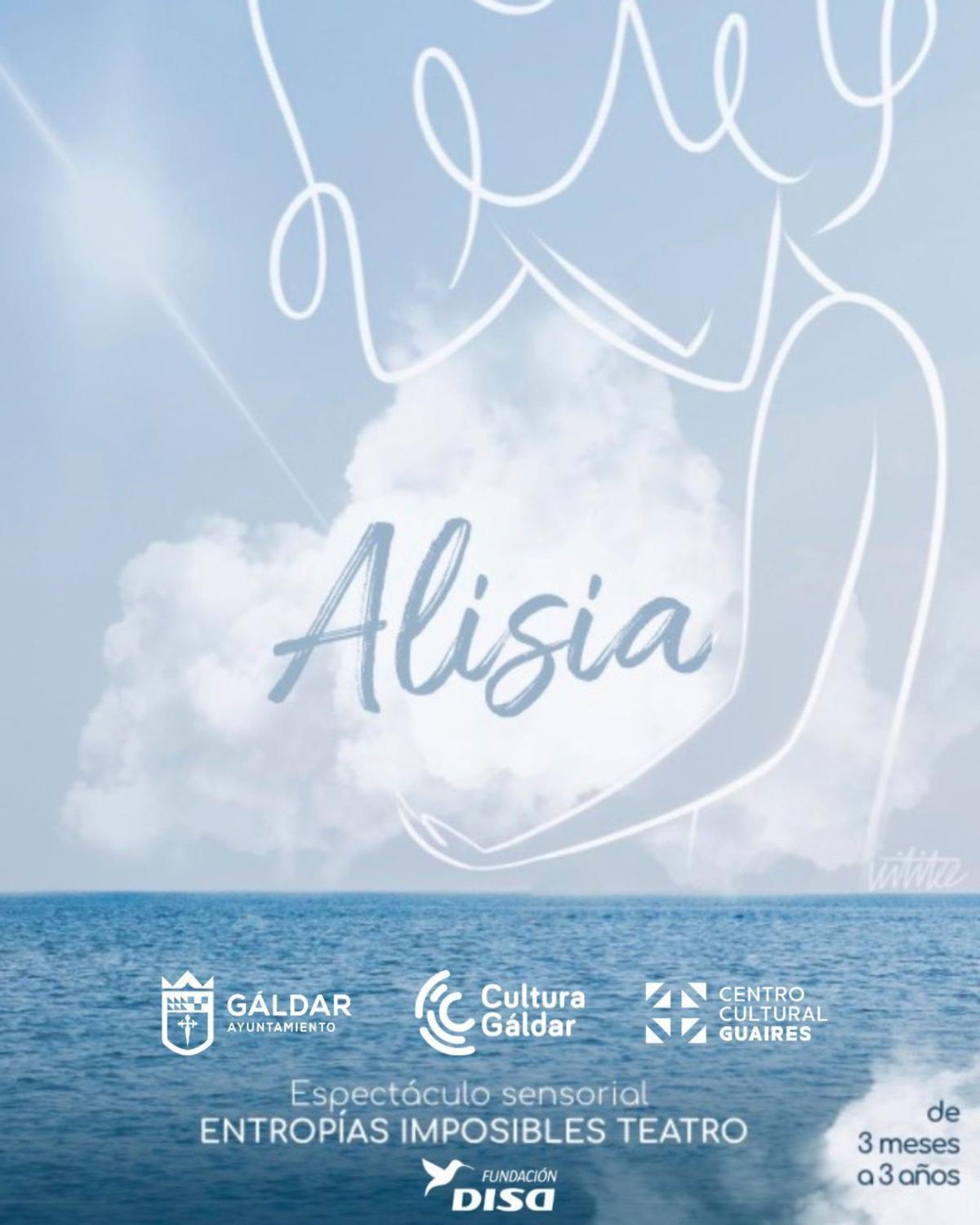 Cartel de la obra 'Alisia'