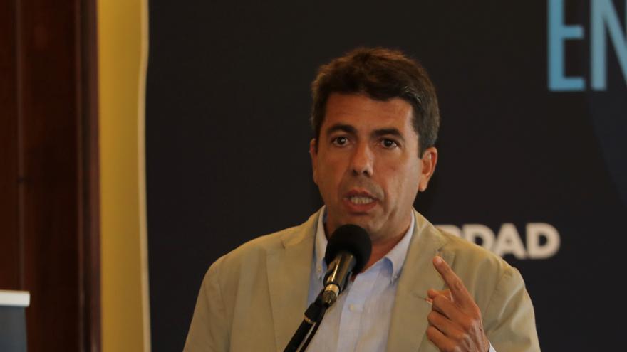 Mazón: “O governo tem 20 cortes políticos seguidos da transferência Tajo-Segura”