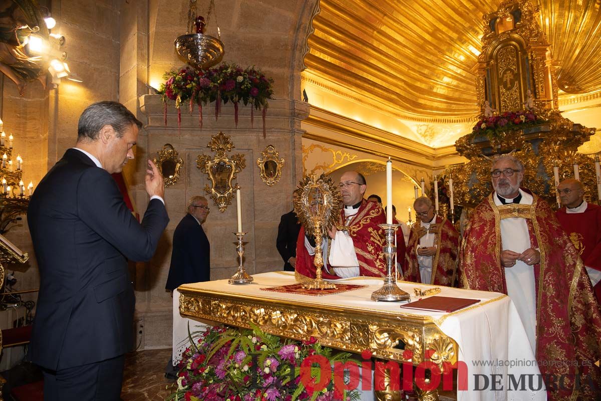 Procesión de exaltación de la Vera Cruz en Caravaca