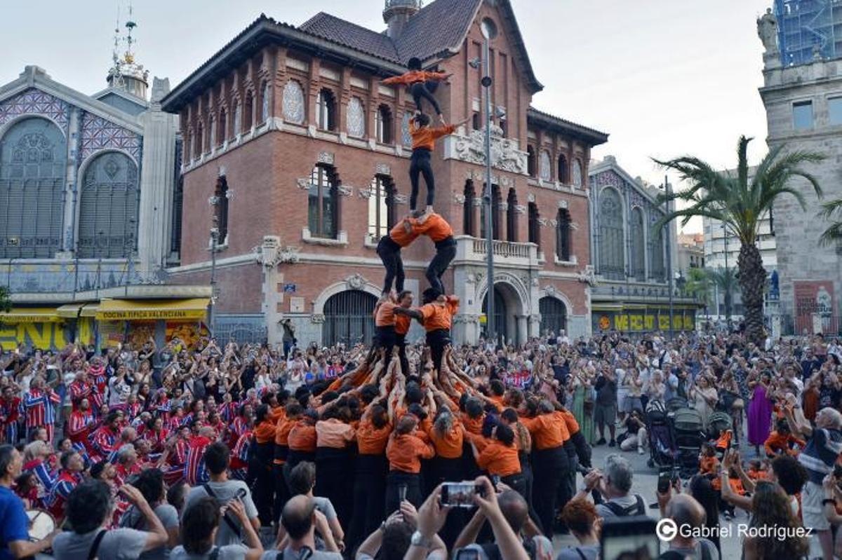 La quarta trobada de Muixerangues de la Gran Fira de Juliol no defrauda