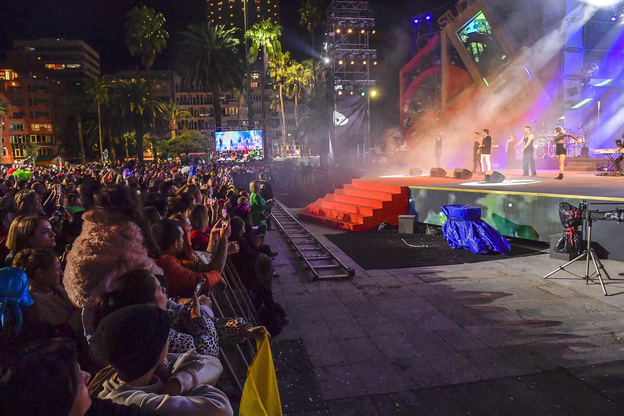 Concierto de Carlos Baute en el Carnaval de Las Palmas de GC