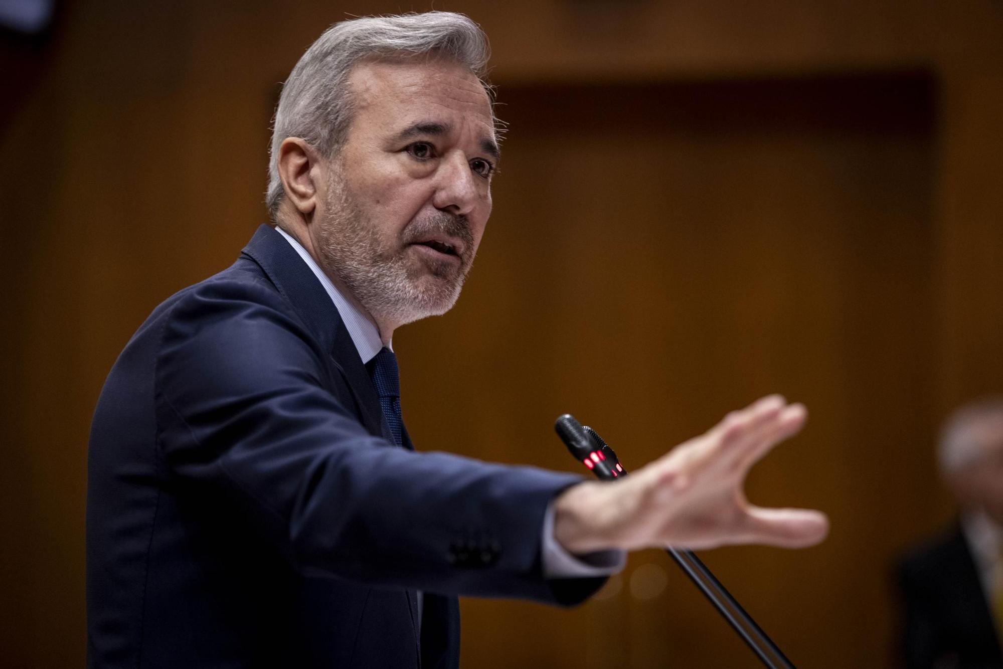 El presidente de Aragón, Jorge Azcón, en una imagen de archivo, en las Cortes de Aragón.