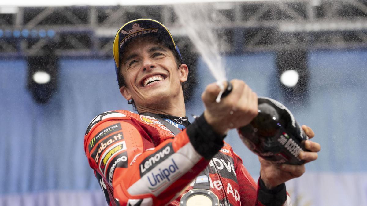 Marc Márquez reconoce que se inspiró en Rafa Nadal para volver a ser un piloto ganador.