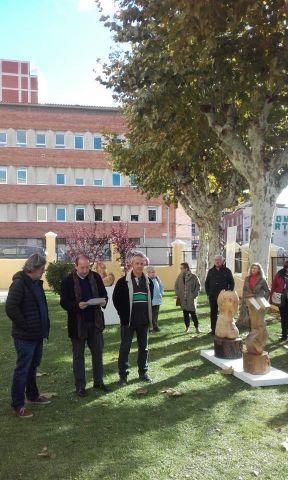 Baltasar Lobo en la Escuela de Arte.