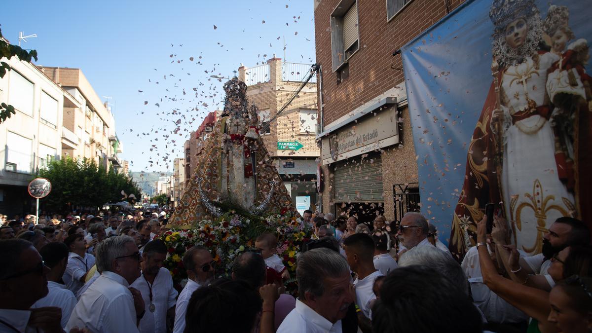 Las mejores fotos de la llegada de la Fuensanta a Murcia