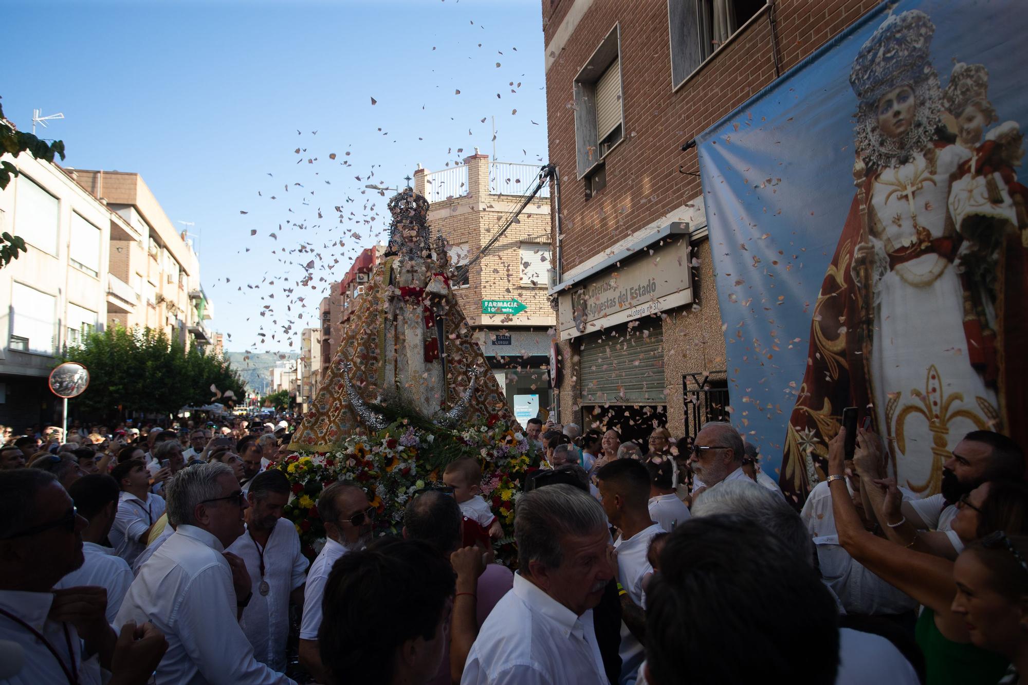 Las mejores fotos de la llegada de la Fuensanta a Murcia