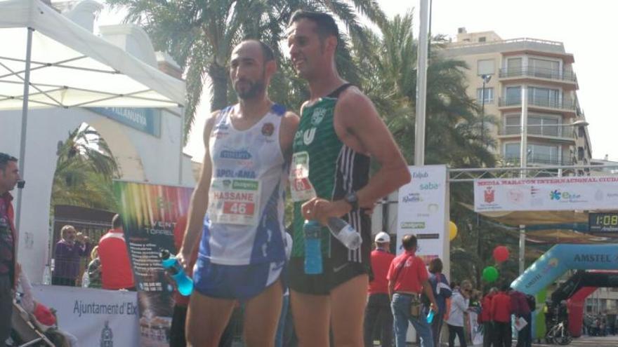 Aouchar gana la medio maratón de Elche