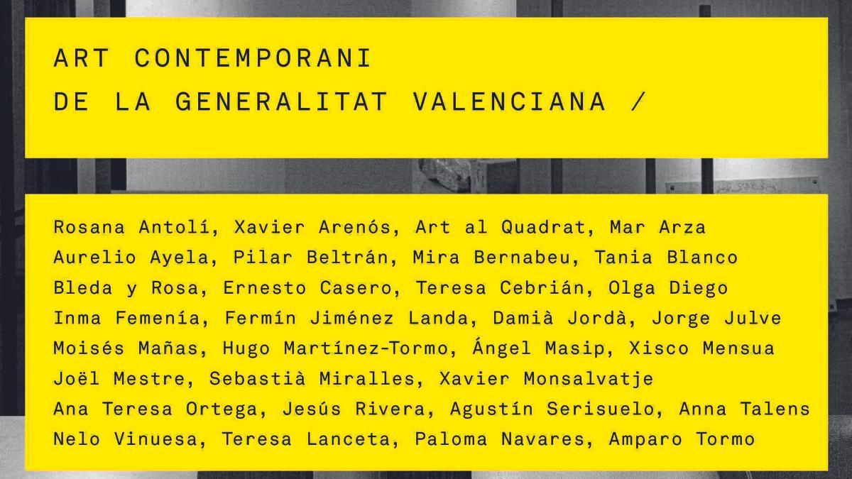 «Art contemporani de la Generalitat Valenciana»