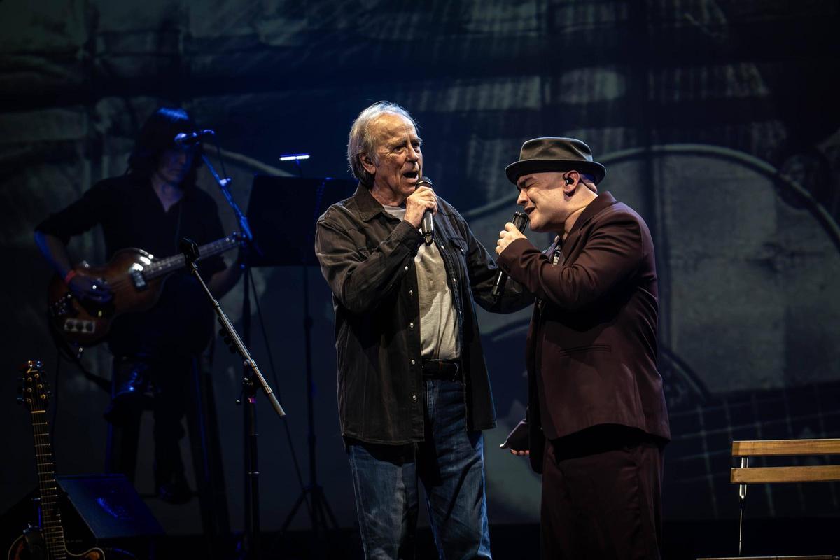 Jofre Bardagí rinde homenaje a Serrat y a su padre, el 'mestre' Bardagí