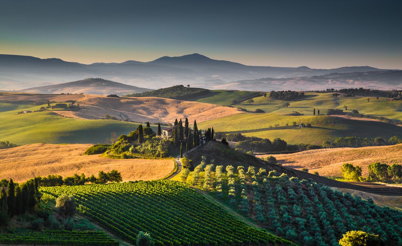 ¿A quién no le apetece perderse por los paisajes de la Toscana?