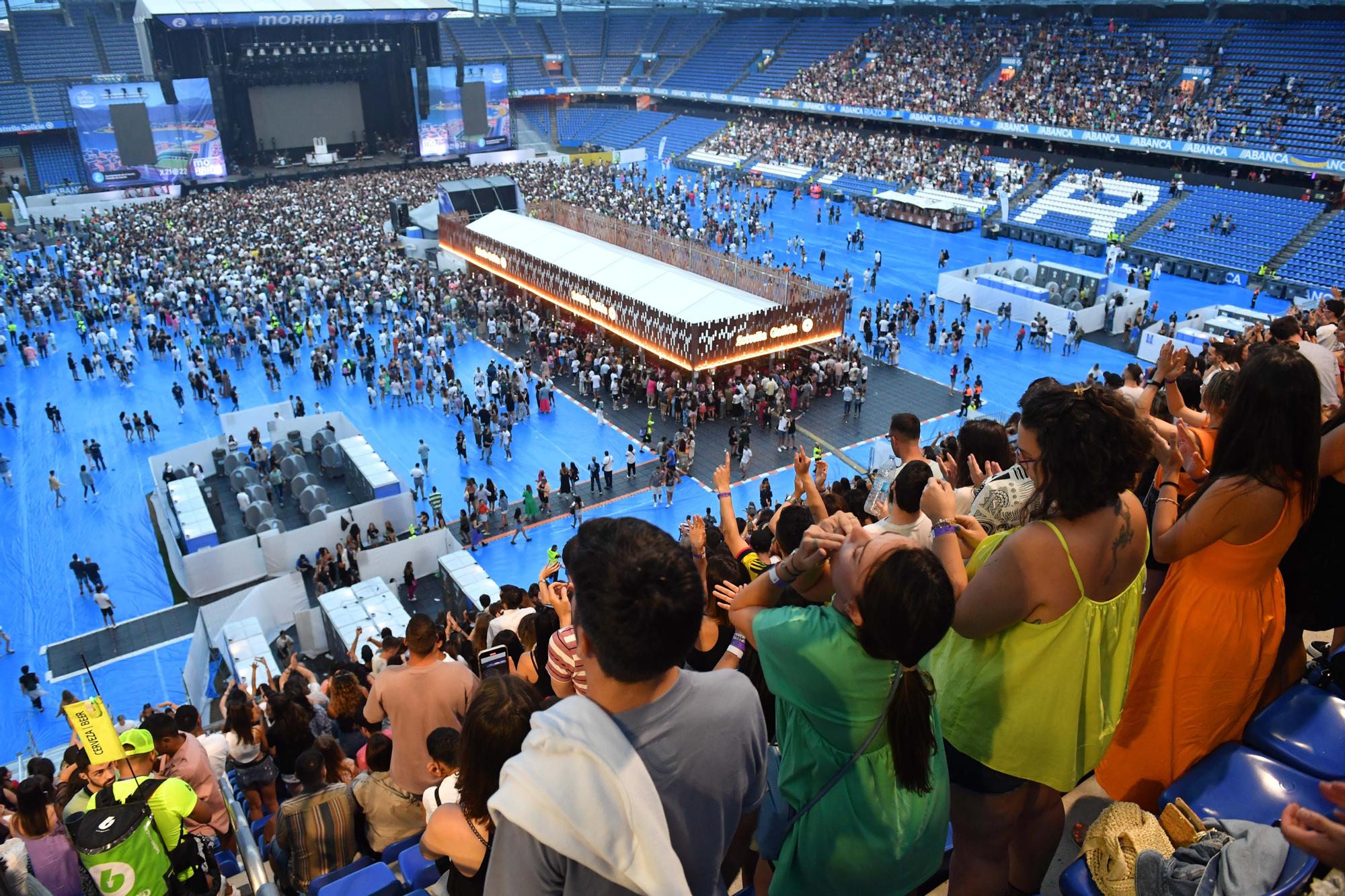 Riazor recupera los conciertos 29 años después con el Morriña Fest