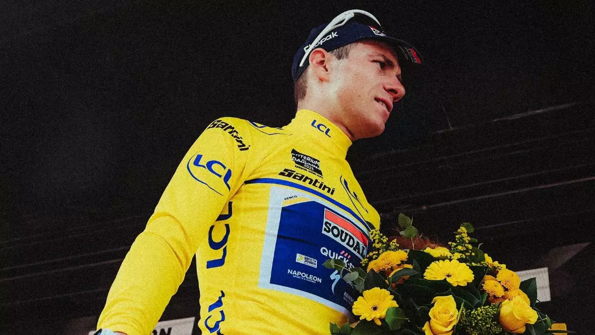 Frustracin de Evenepoel con Vingegaard y Poga?ar tras perder en la Dauphin