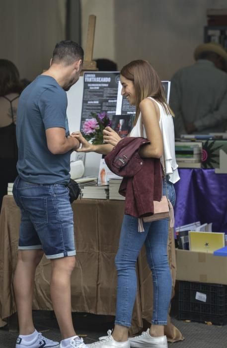 LAS PALMAS DE GRAN CANARIA A 04/0672017. Clausura de la Feria del Libro en San Telmo. FOTO: J.PÉREZ CURBELO