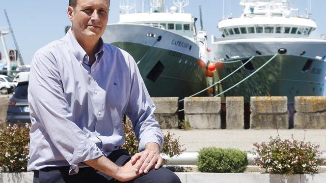 El presidente  de la Autoridad Portuaria de Vigo, Carlos Botana. 
| R. Grobas