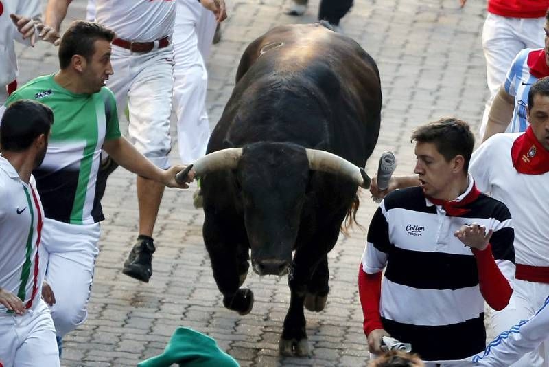 Encierro del cuarto día de las fiestas