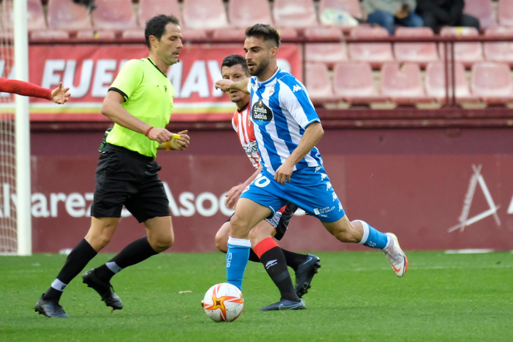 El Dépor le gana 0-1 a la UD Logroñés