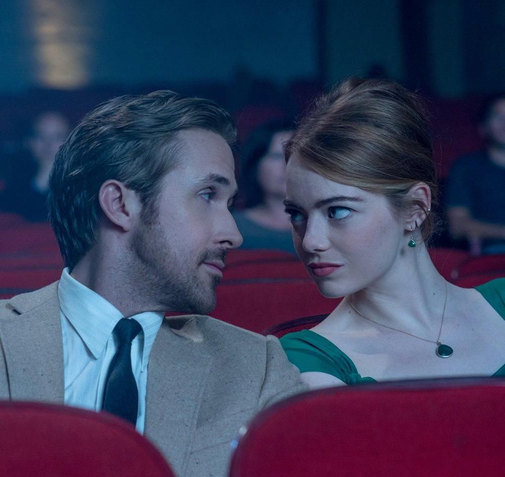 Emma Stone y Ryan Gosling en La La Land