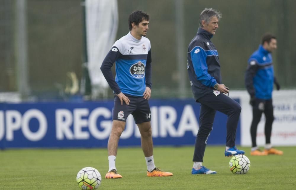 Arribas protagoniza la buena noticia del entrenamiento