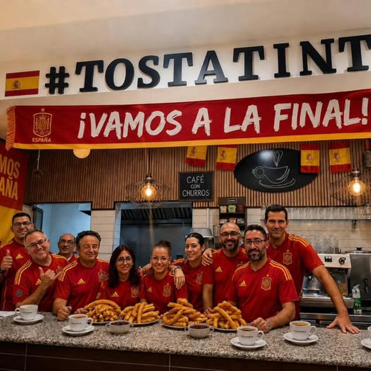 Con la Selección Española.