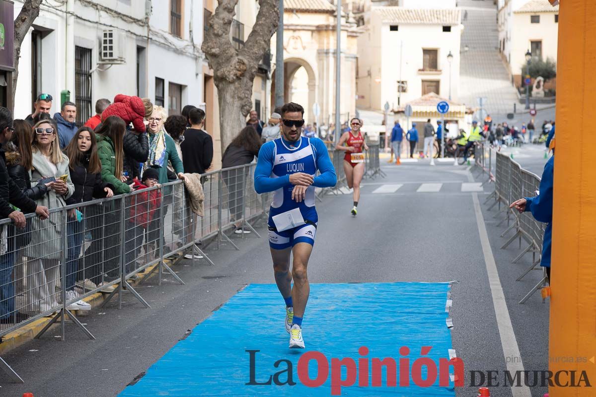 XXI Duatlón Caravaca de la Cruz (carrera a pie y meta)