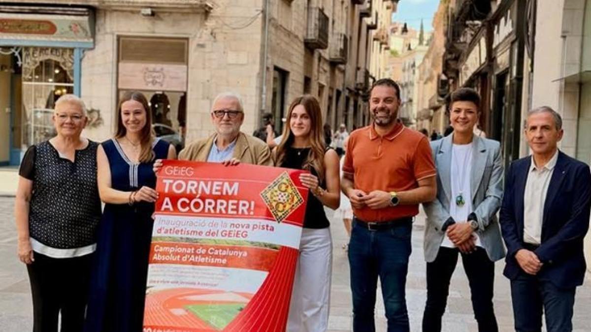 Una imatge de la presentació del Campionat de Catalunya