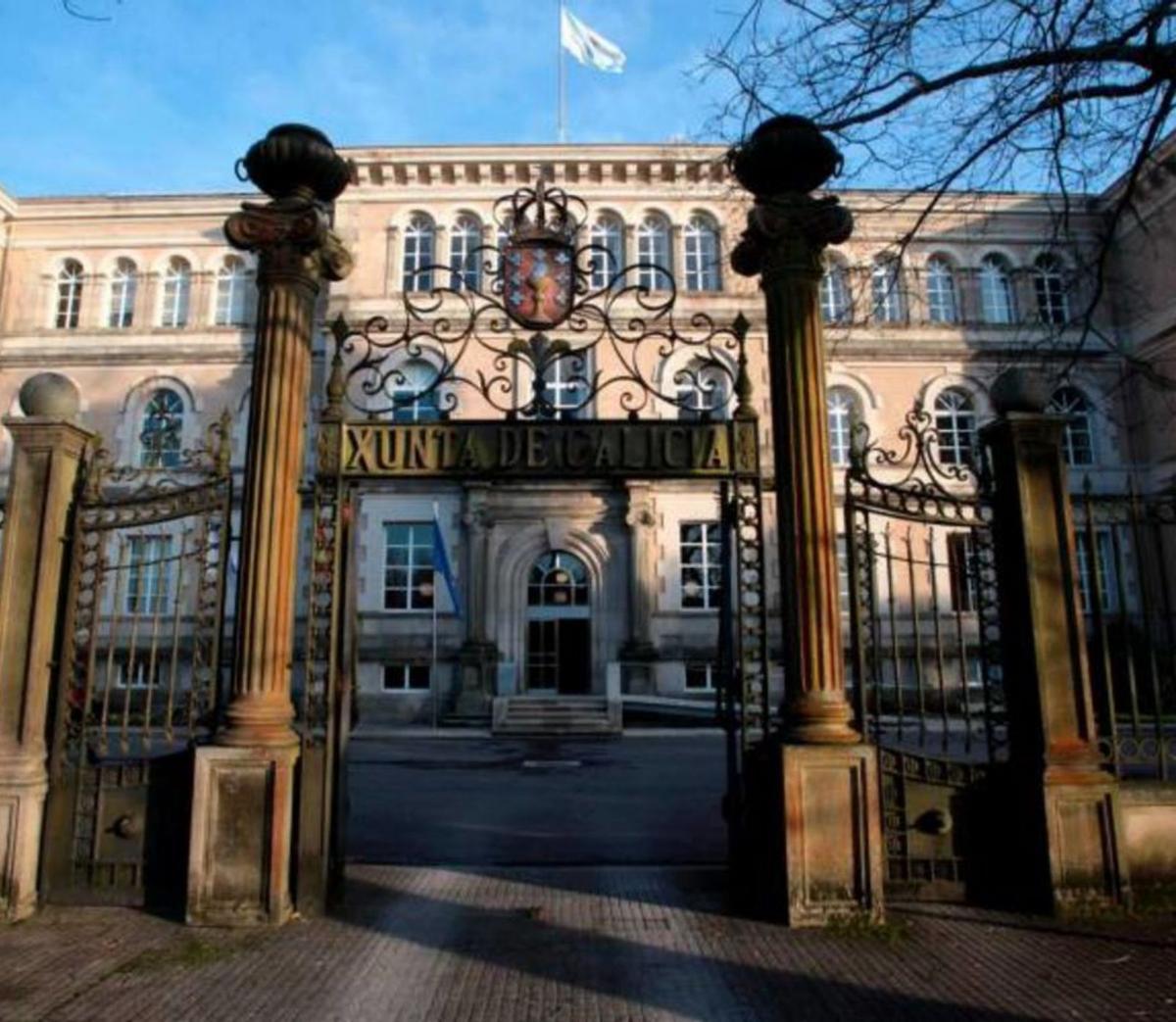 Sede central de la Xunta en San Caetano