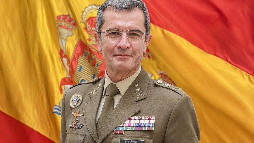 El general de división del Ejército de Tierra Francisco Javier Marcos Izquierdo, nuevo jefe de la UME.