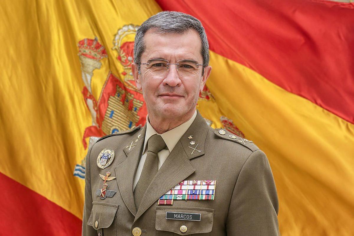 El general de división del Ejército de Tierra Francisco Javier Marcos Izquierdo, nuevo jefe de la UME.
