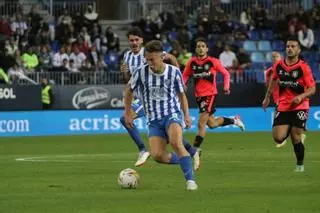Paulino, en la línea de salida del Málaga CF rumbo a México
