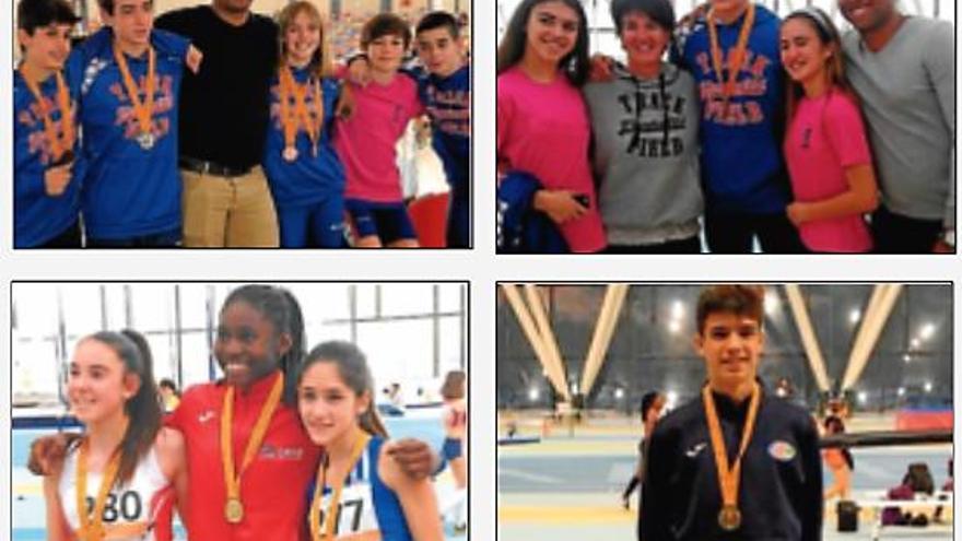 Cinc metalls del Ventalló i dos del Figueres en el campionat català sub-14 i sub-16