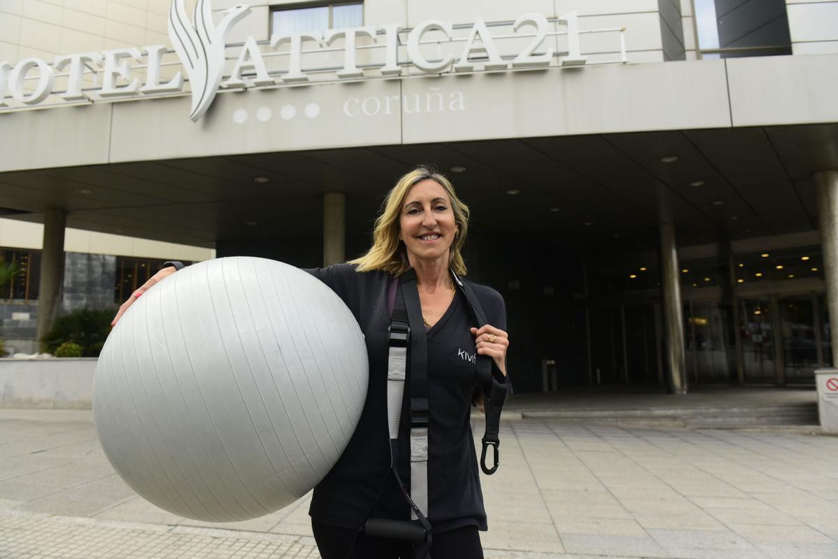 Victoria Lago, directora de los gimnasios Kivifit