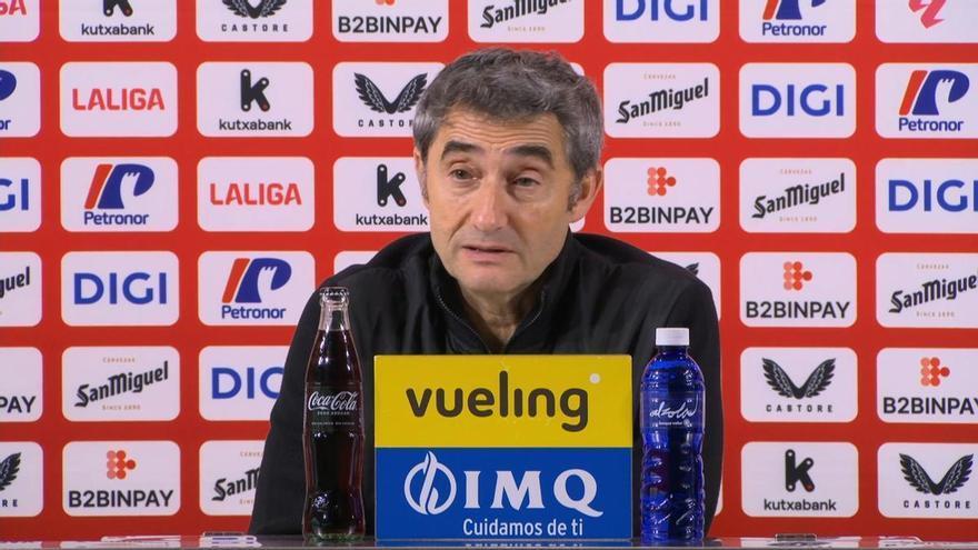 Valverde admite un mal partido del Athletic: “No ha sido un encuentro brillante por nuestra parte”