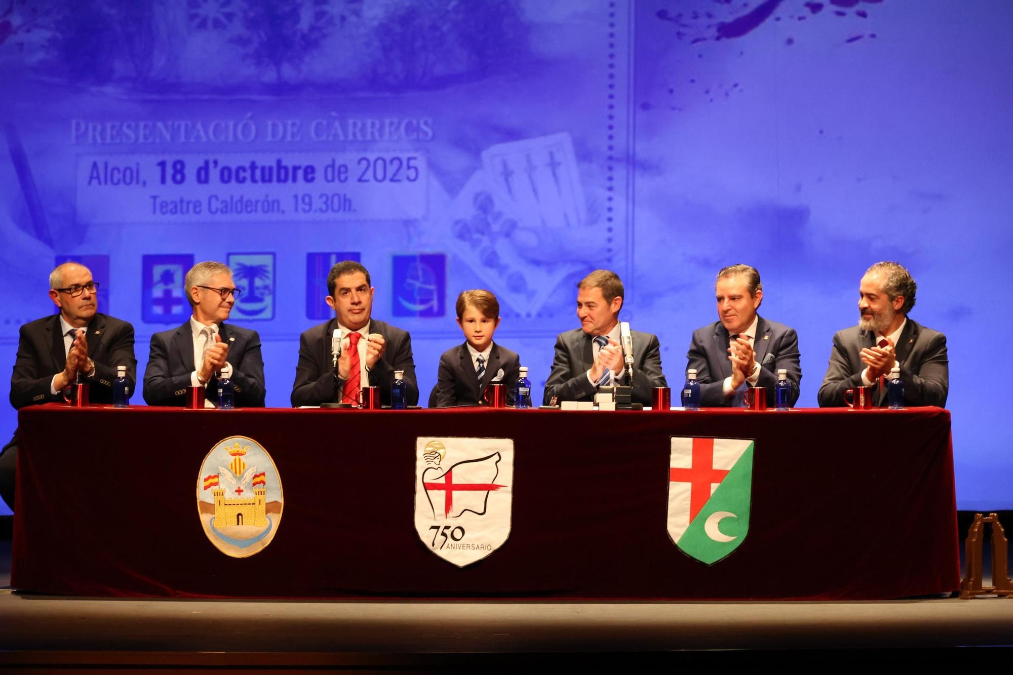 La presentación de los cargos festeros de Alcoy de 2026, en imágenes