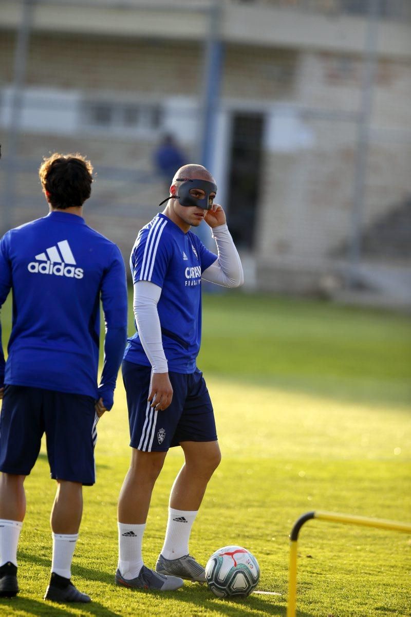 Entrenamiento del Real Zaragoza del 29 de octubre