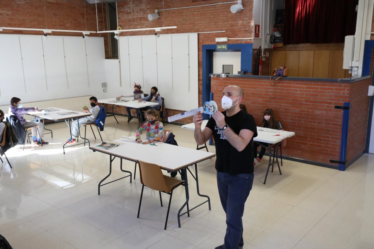 Taller de títeres en el Centro Cívico Tío Jorge de Zaragoza