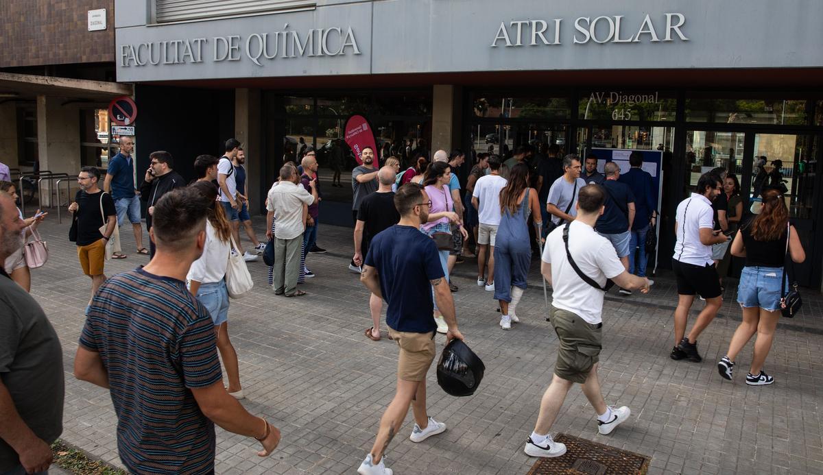 «Superdissabte» d’oposicions: Les proves a la Generalitat culminen sense incidents i fins al 70% de participació