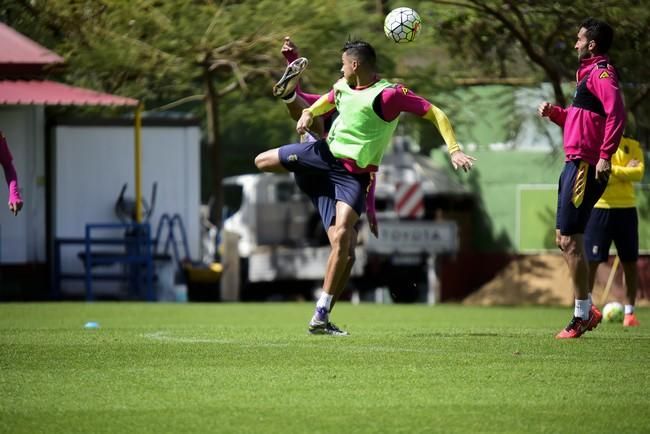 Entrenamiento de la UD Las Palmas