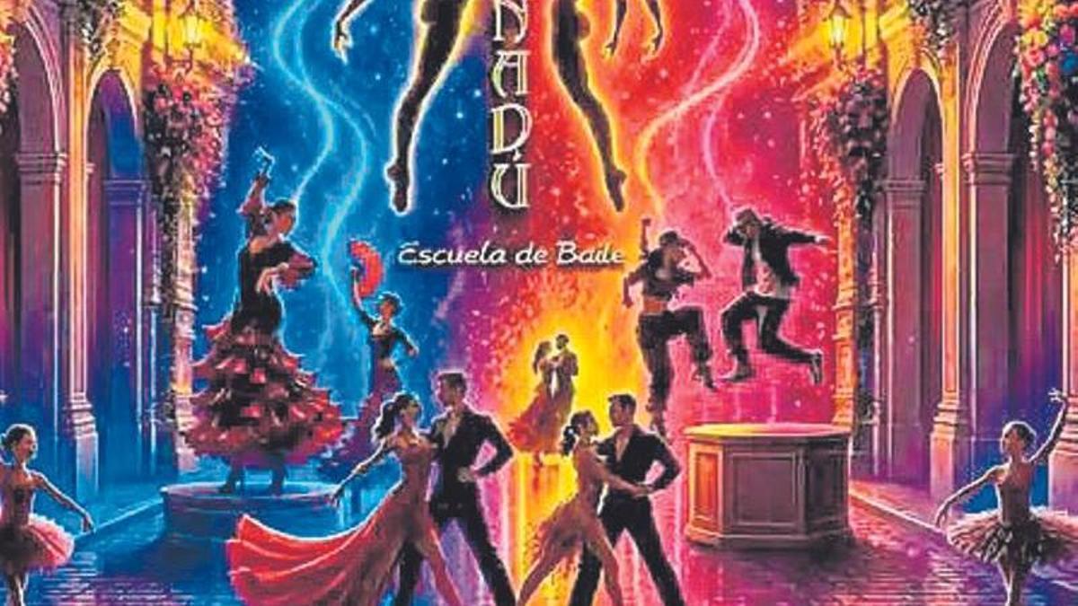 Actuación de la escuela de baile Xanadú