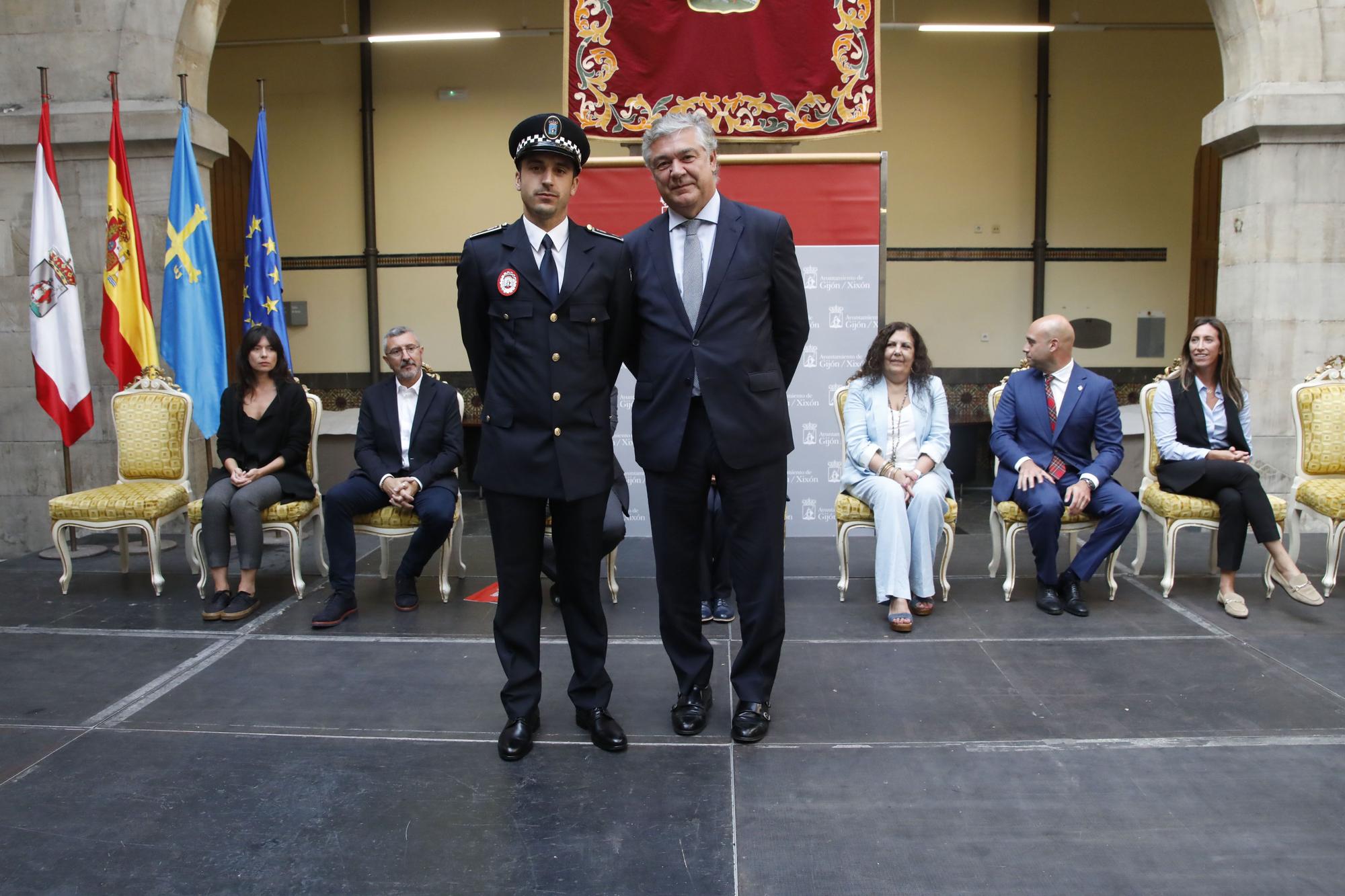 EN IMÁGENES: Así fue la fiesta de la Policía Local de Gijón