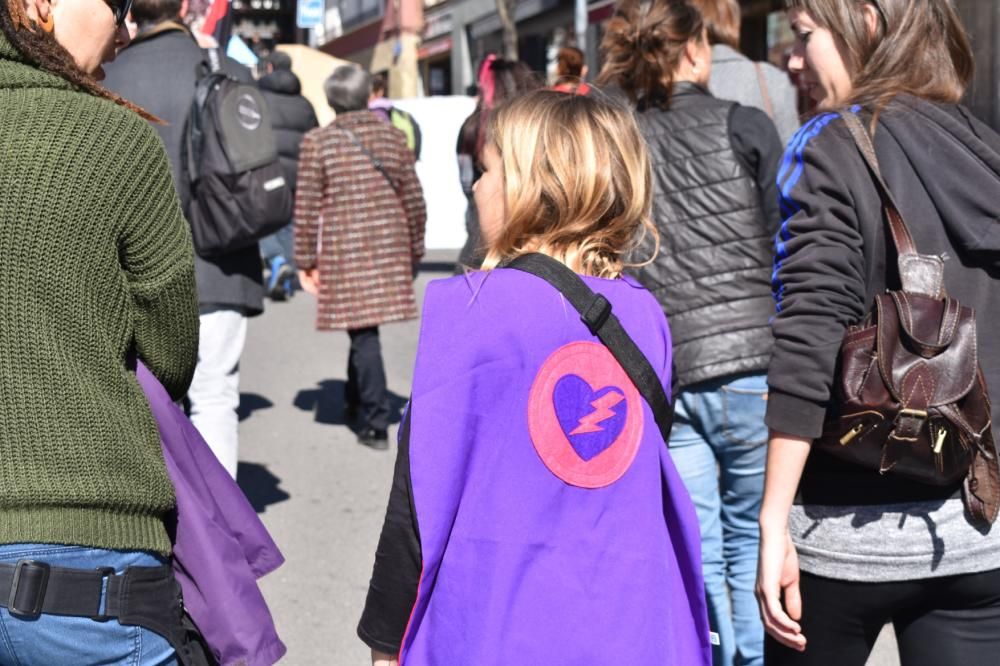 Manifestació 8-M a Berga